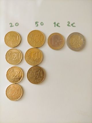 Monedas coleccion pesetas,centimos
