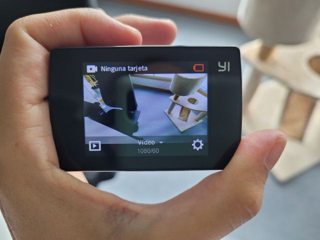 cámara deportiva  yi lite más  accesorios