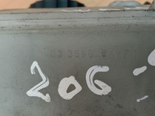 BOMBA FRENO PUEGEOT 206 1.4 GASOLINA AÑO 2001