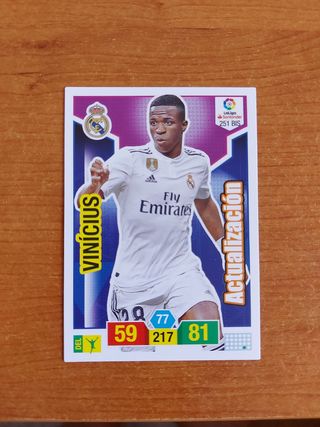 CROMO VINICIUS ADRENALYN 2018 2019