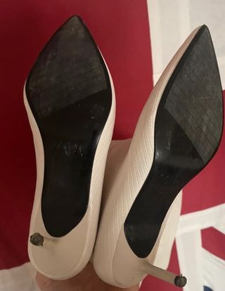 botas altas blancas