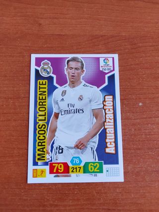 CROMO MARCOS LLORENTE ADRENALYN 2018 2019