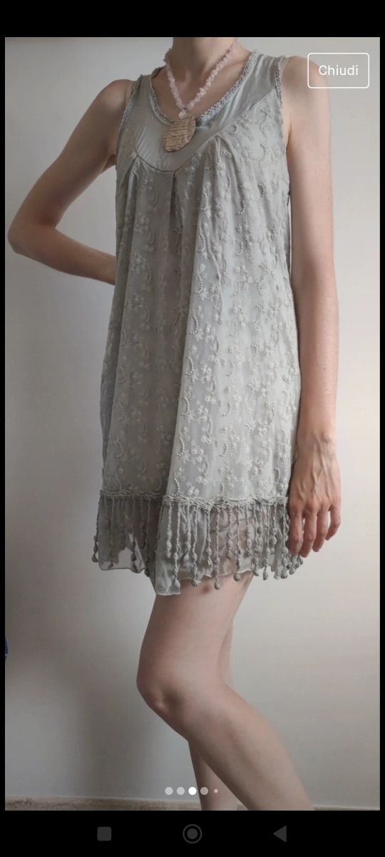 Vestitino estivo misto seta👗