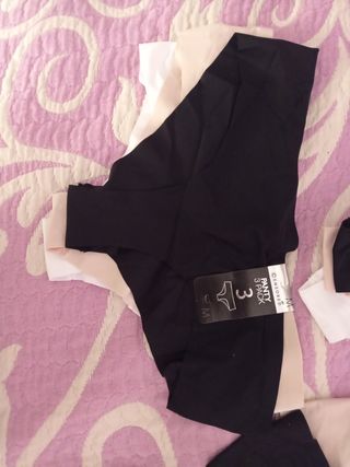 Pack 9 braguitas brasileñas sin estrenar