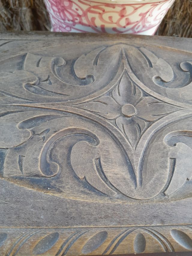 CAJA ANTIGUA MADERA. HASTA EL 14 NOVIEMBRE  35 EUR