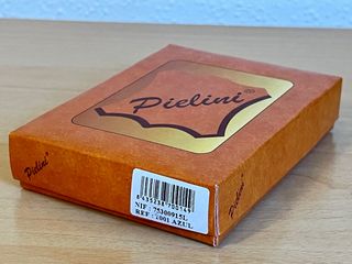 Cartera de piel azul marino PIELINI