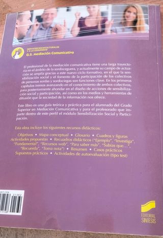 Sensibilización social y participación