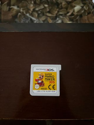 Vendo Super Mario Maker para nintendo 3DS.