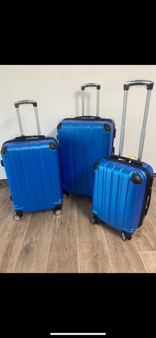 Set de tres maletas 8 Ruedas