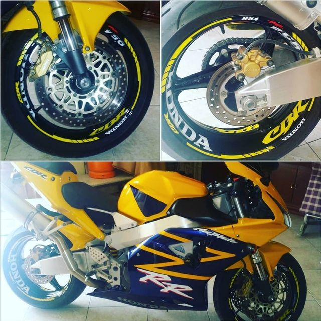 pegatina llantas moto