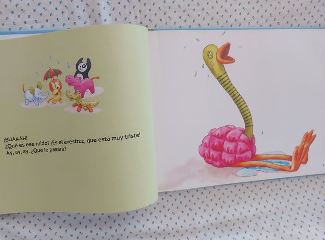 El avestruz aprende a leer