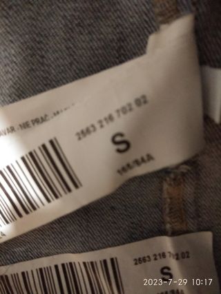 Chaqueta vaquera Stradivarius, S.