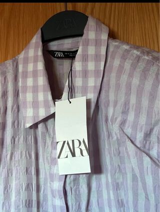 Camisa de cuadros vichy (sin mangas)