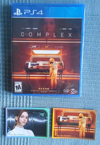 PS4 Complex + 2 cartas. Precintado. LRG