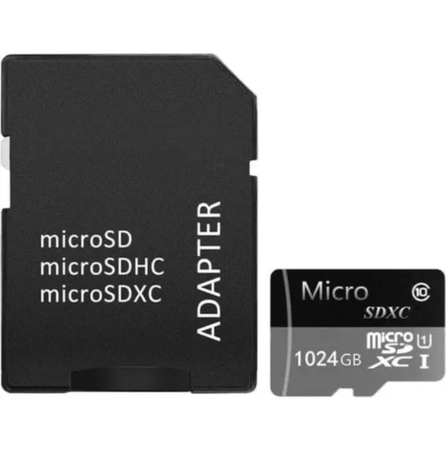 Scheda di memoria con adattatore