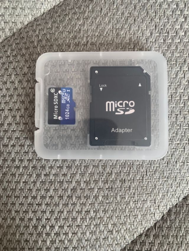 Scheda di memoria con adattatore