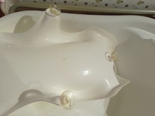 Bañera de bebe con cambiador