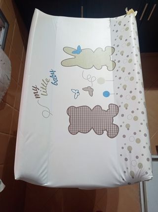 Bañera de bebe con cambiador