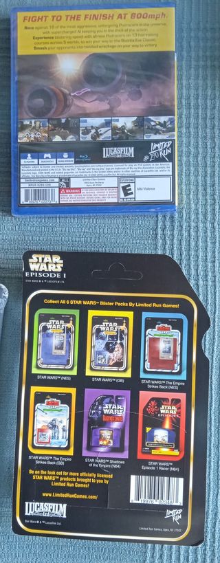 PS4 Lote Stars Wars con varias Ed. Col. LRG