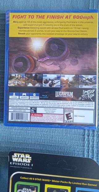 PS4 Lote Stars Wars con varias Ed. Col. LRG