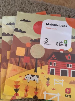 Libros Mas Savia SM 3º Primaria