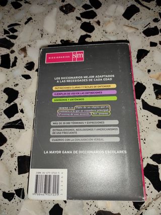 Diccionario escolar Lengua española Marca Sm