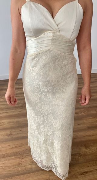 Vestido de novia de noche