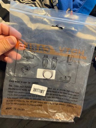 Cable transformador RCA a HDMI