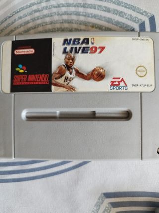 NBA Live 97 Super Nintendo