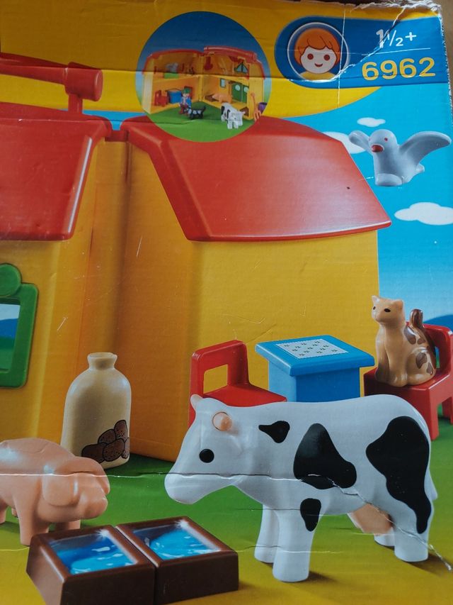 Playmobil 1 2 3 granja