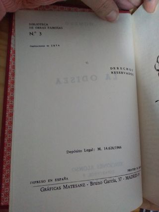 La Odisea de Homero