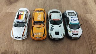 Scalextric circuito de coches NINCO con accesorios
