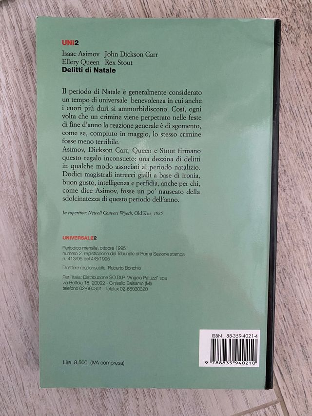 Libro Delitti di Natale