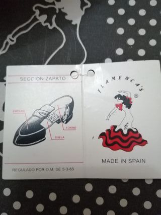 Zapato baile mujer sevillanas - flamenco