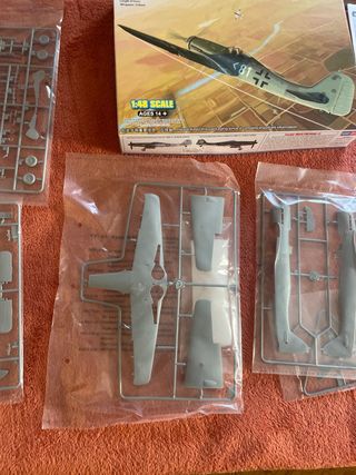 MAQUETA AVIÓN FOCKE-WULF FW190D-11
