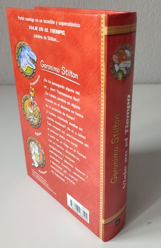 Libro NUEVO Geronimo Stilton Viaje en el Tiempo 1