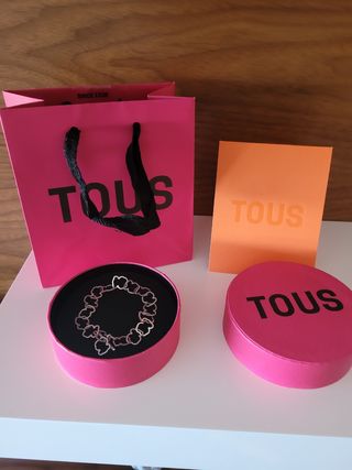 Pulsera carrusel plata TOUS