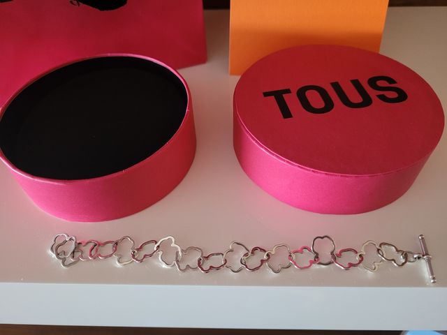 Pulsera carrusel plata TOUS