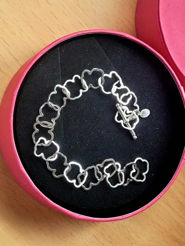 Pulsera carrusel plata TOUS