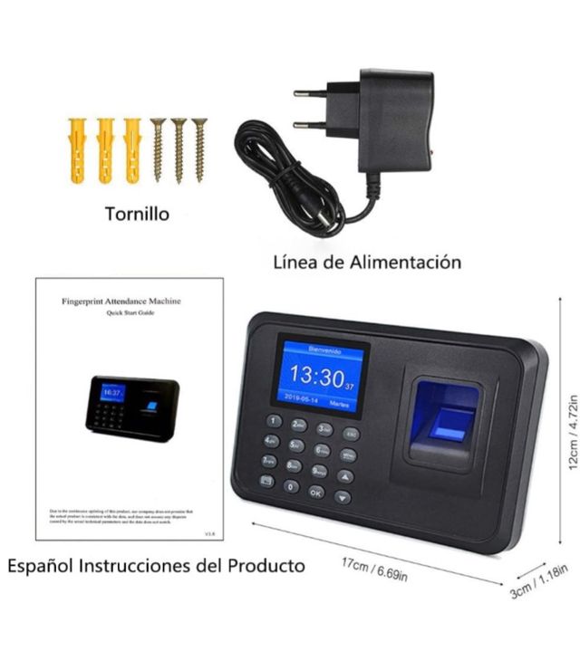 Máquina de Asistencia Biométrica