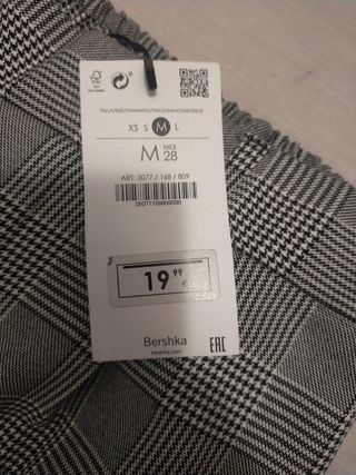 Pantalón cuadros pata de gallo