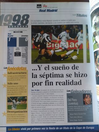 El libro de los campeones de Europa