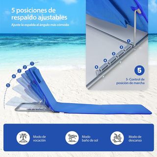 Set tumbonas +mesita A ESTRENAR!!!