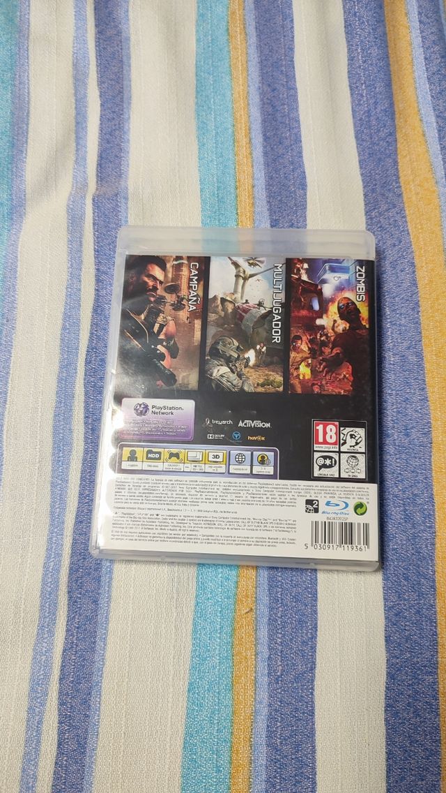 Juego Black OPS 2 PS3