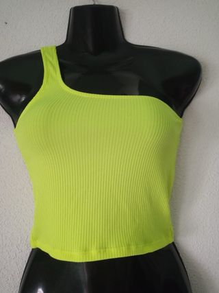 Top fluor Bershka