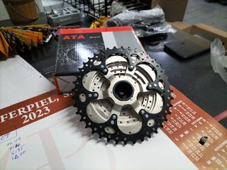 Piñon 9 vel. Casset. Bicicleta 11/40