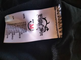 Top  negro Eighth Sin