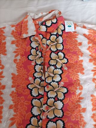 camisa vintage Hawaiana