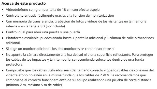 Videoportero Extel