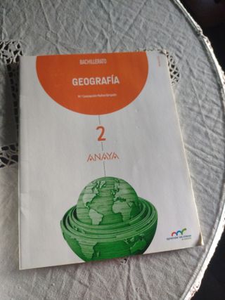 Geografía Anaya 2 Bach